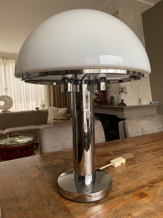 Vintage Design Lamp, Limburg Glashütte – Tafellampen, Metal (photo 6 of 6)