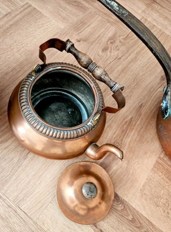 Image 1 of Prestige-Set, 14-teilig, Antik-Kupfer und Bronze, 14 kg, hochwertige Küchendekorationskollektion