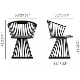 Image 1 of Silla de comedor Tom Dixon Fan Chair