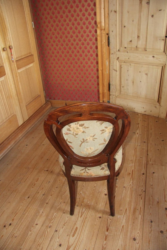 Image 1 of affascinante sedia barocca antica louis seize