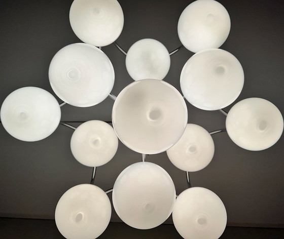 Vintage Boulanger Sputnik – Chandeliers, Glass, Metal (photo 4 of 13)