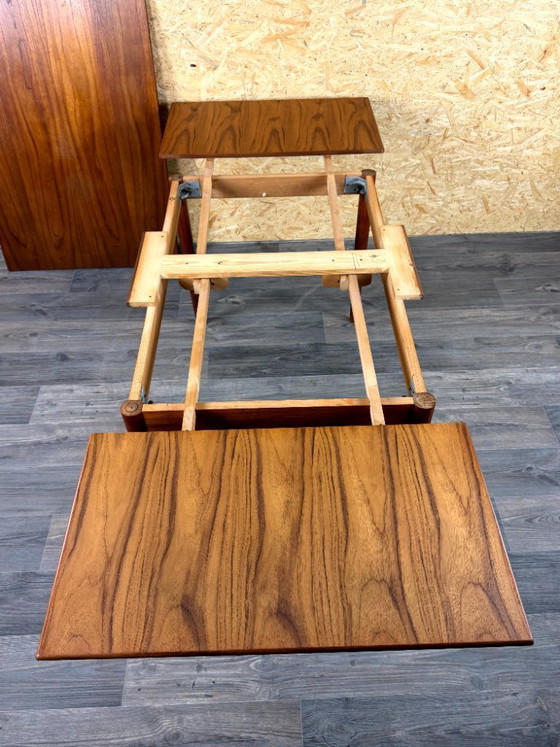 Image 1 of 1960s/70s Teak Dining Table, Danish Modern Design, Denmark