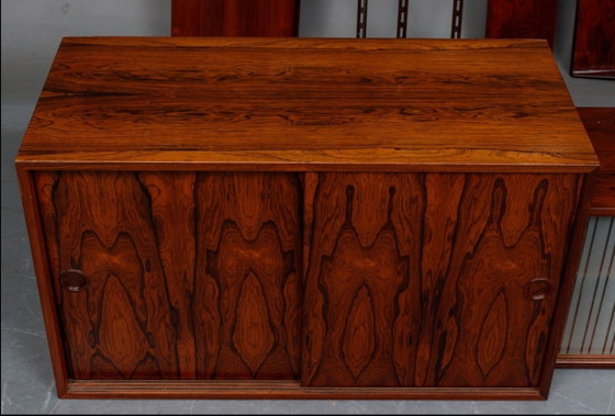 Kai Kristiansen FM Wandregalsystem aus Palisanderholz – Wandschrank, Iron, Wood (photo 6 of 7)