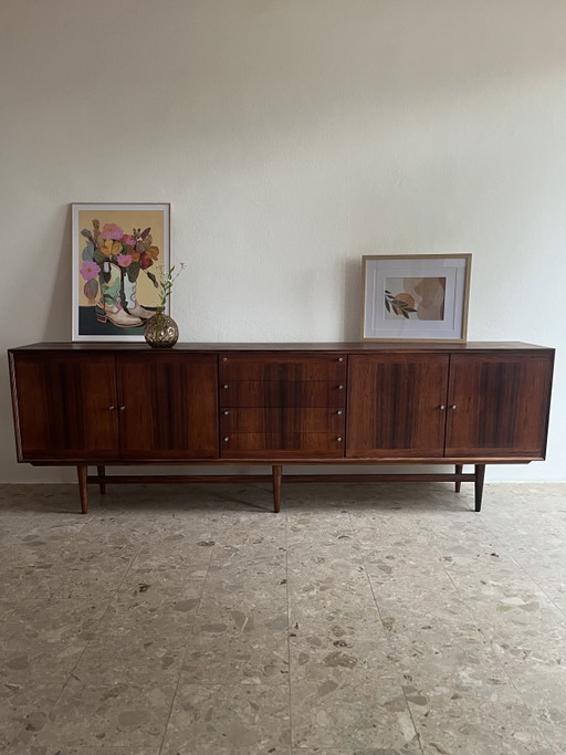 1x Large rosewood sideboard, 1960s!