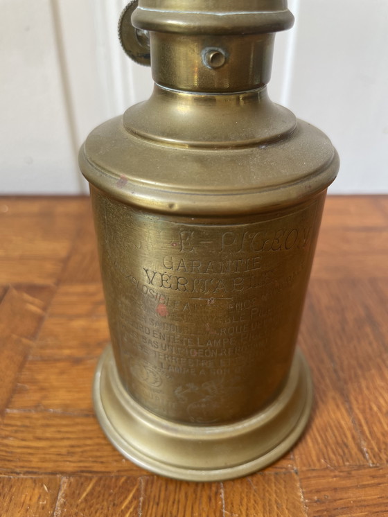 Image 1 of Kleine messing olielamp