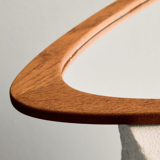 Image 1 of MK11163 Spiegel met teakhouten frame