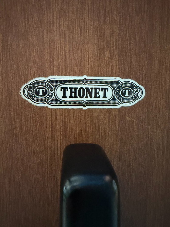 Image 1 of Vintage Thonet Extendable Round Dining Table - Danish Design - Solid Wood