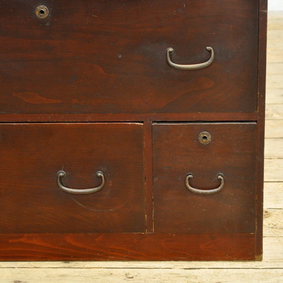 Japanische Tansu-Kommode, um 1890 – Kommoden, Iron, Wood (photo 9 of 11)