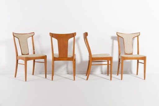 Swedish Mid-Century Modern set of 4 chairs from 1960’s by Axel Larsson for Bodafors