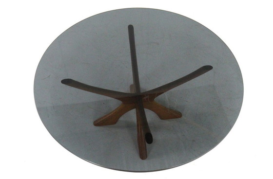 Image 1 of Table basse Illum Wikkelso pour Niels Eilersen T118 vintage danoise