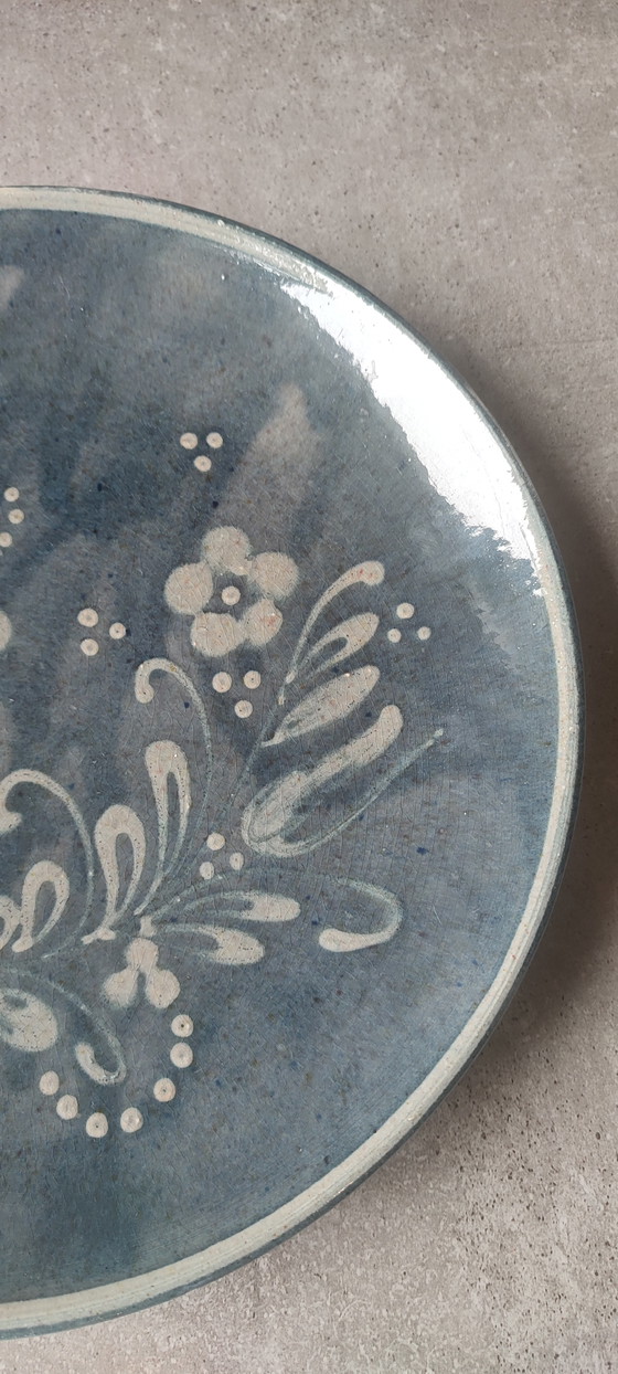 Image 1 of Grande piatto in gres alsaziano di Vincent Pirard, Soufflenheim