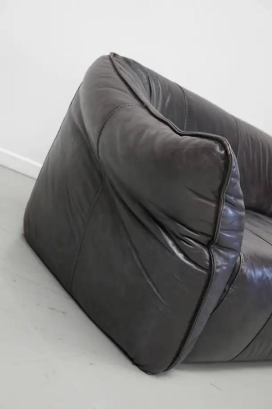 Image 1 of Canapé Andes en cuir marron par Gerard van den Berg pour Montis, 1970