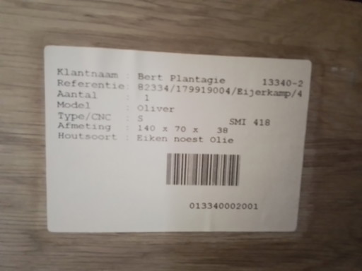 Bert Plantagie coffee table