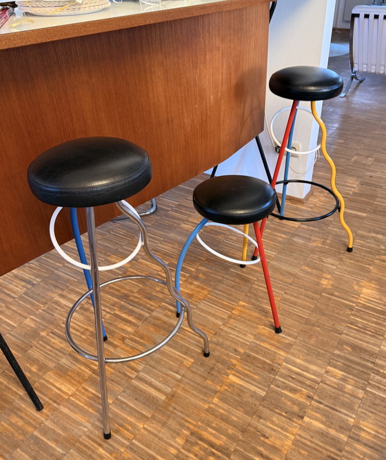 Image 1 of TABURETE DE BAR DÚPLEX Original JAVIER MARISCAL, 6 disponibles