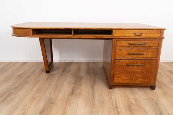 Image 1 of Scrivania direzionale in stile Art Déco