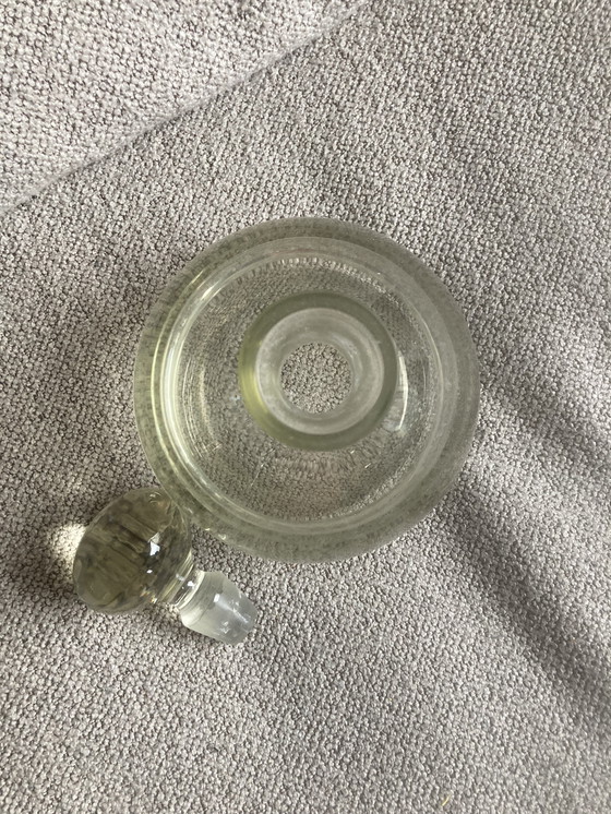 Image 1 of Heavy Glass Carafe with Ball Stopper