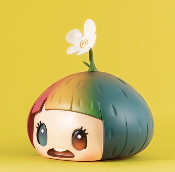 Image 1 of Vase/Objet design : Happy Go Lucky - Yosuke Ueno - Édition limitée : 64/150 - 2021.