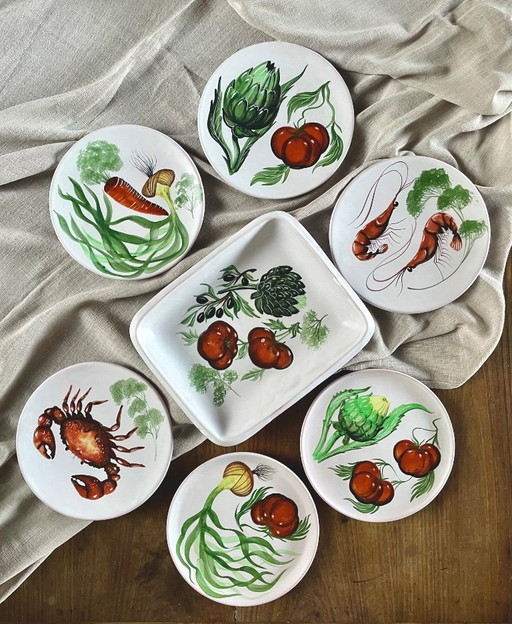 Service Vallauris Bessone 1960 