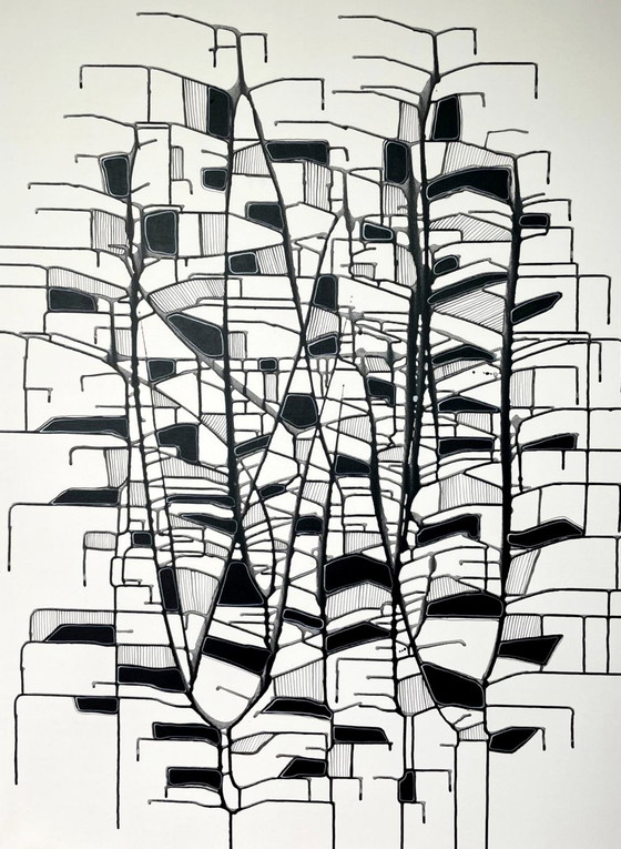 Image 1 of Natia Antadze Composition abstraite XXL