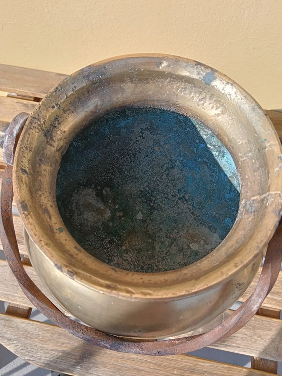 Image 1 of Tripod cauldron in brass, late 19th century Austria