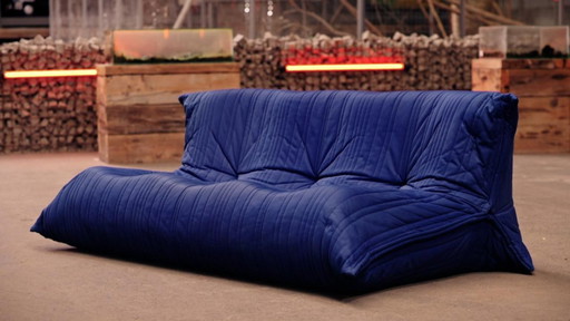 Ligne Roset Yoko bank – 3-zits – blauw – designklassieker