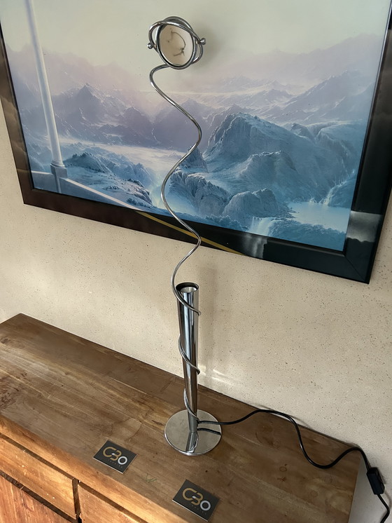 Image 1 of Lampada da tavolo Terzani Dyons - Argento con specchio regolabile