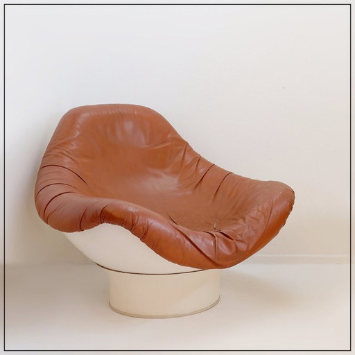 Fauteuil « Rodica » par Mario Brunu pour Comfort Italie, 1968
