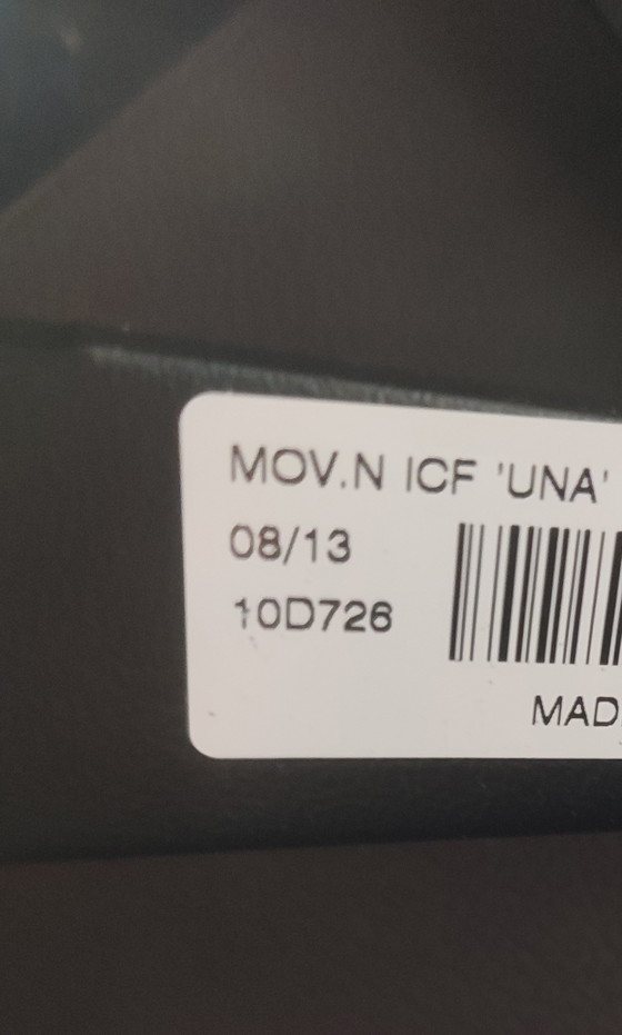 Image 1 of IFC Una Executive leren bureaustoel Brown gebruikt.