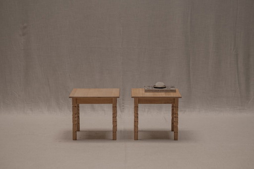 Ensemble de tables d'appoint Mid Century par Henning Kjaernulf, années 1960