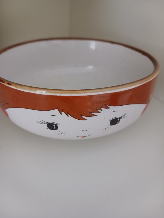 Vaisselle Enfant Vintage Années 70 3 Pièces Style Interpur – Ceramic (photo 5 of 7)