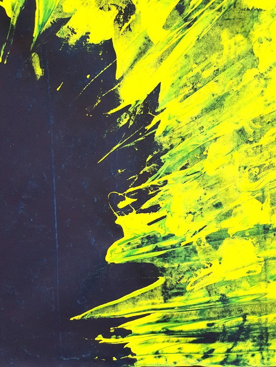 Image 1 of Jürgen Angeler - Levendig neongeel