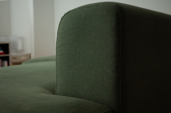 Divano Modulare HAY Mags Low C3 2,5 Posti — Linara Verde Dragoncello – Divani modulari, Tessile (photo 8 of 9)
