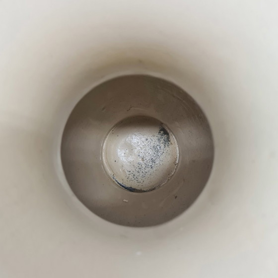 Image 1 of Grote Vintage Vaas Met Zonnebloemen