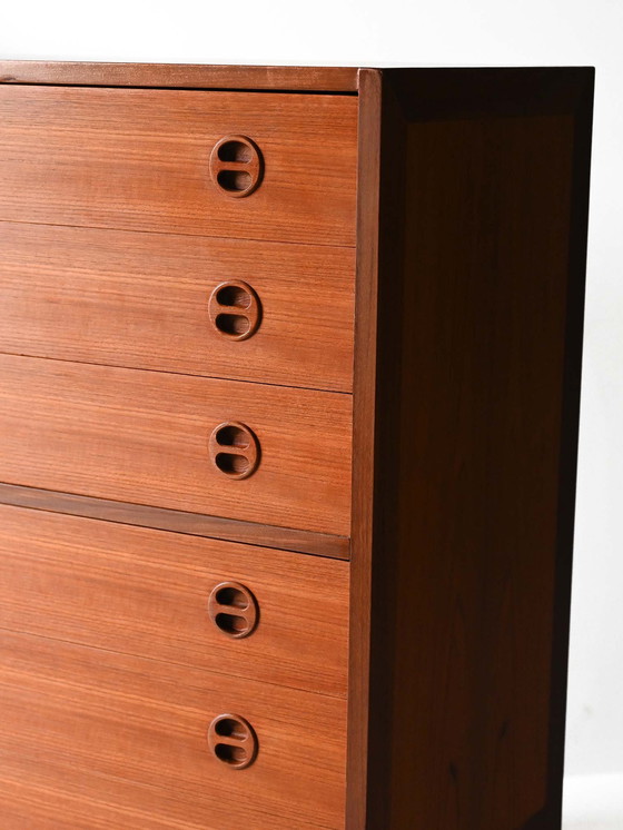 Image 1 of 1960s Danish Teak Chest of Drawers by Arne Wahl Iversen