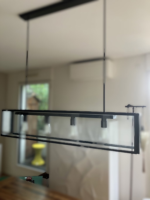 Bronzen hanglamp met donker patina Portreath van Tekna Nautic
