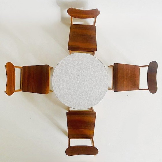 Image 1 of Mobili in miniatura, design danese di metà secolo, sala da pranzo, anni '60