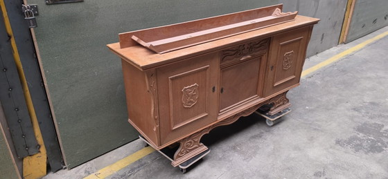 Credenza vintage con ripiano superiore 175x46x80 – Credenze, Legno (photo 2 of 5)