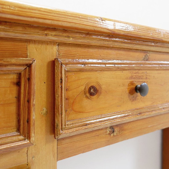 Image 1 of Apothecary cabinet on a solid pine pedestal - England, early 20th century