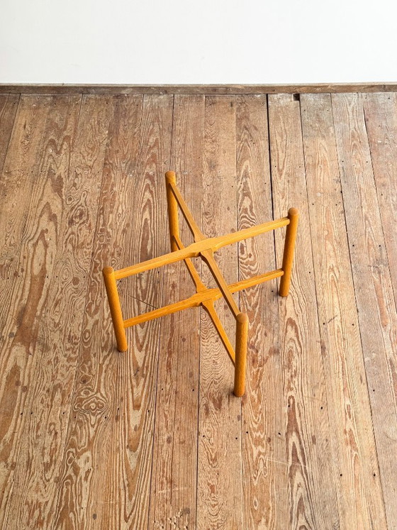 Image 1 of Dienbladtafel AT 35 / PP 35 van Hans J. Wegner voor Andreas Tuck