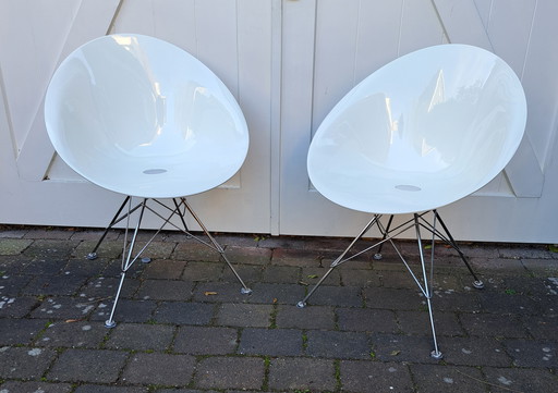 2 x Ero(s) Kartels with Starck stoel