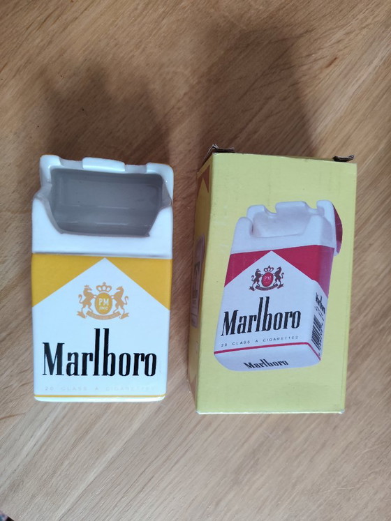 Vintage 90's asbak Marlboro – Decoratieve objecten, Keramiek (photo 3 of 17)