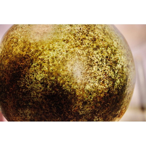 Image 1 of Vintage ceramic vase by René and Madeleine de Valence for La grange aux potiers, 1950s