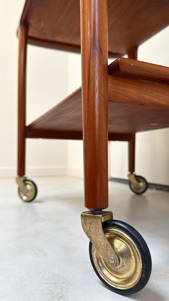 Image 1 of Carrello vintage in teak di Niels Otto Møller