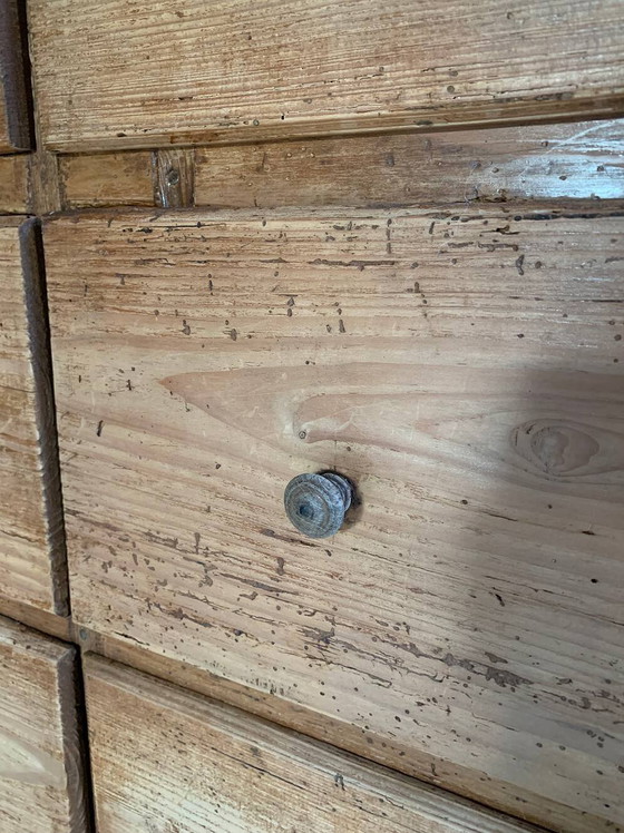 Vintage fourniturenkast – Opbergkast, Wood (photo 10 of 15)