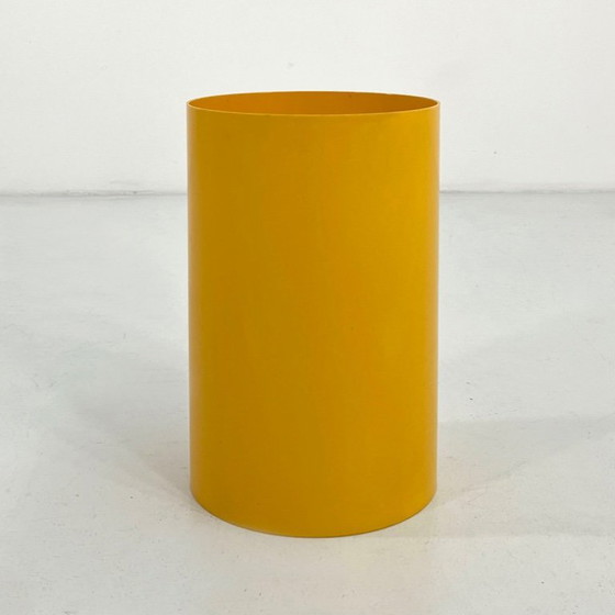 Image 1 of Cestino giallo modello 4670 di Gino Colombini per Kartell, anni '70