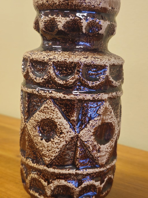 Vintage West Germany Vaas Vaasje Bruin