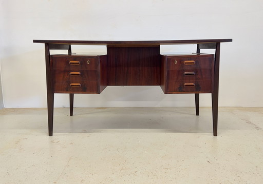 Rosewood Desk by Gunnar Nielsen for Tibergaard