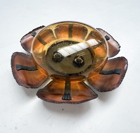 Image 1 of Brutalist air bubble ceiling lamp by Koch & Söhne, 1960's