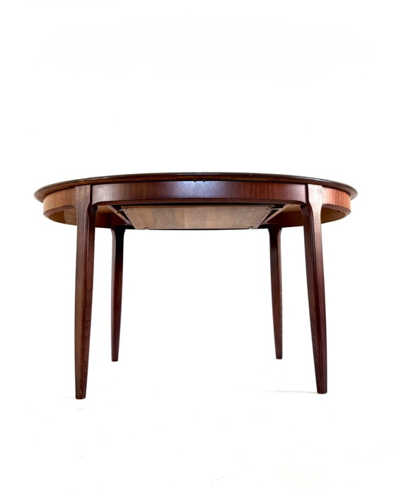 Vintage Rosewood Extendable Dining Table ‘60s – Kondor Möbel-Perfektion, Metal (photo 3 of 15)