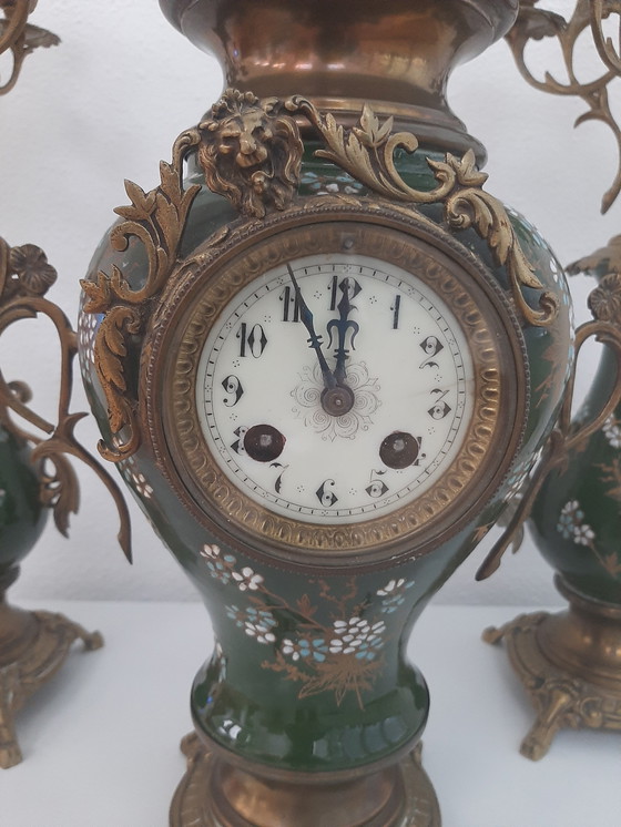 Image 1 of Set da camino antico